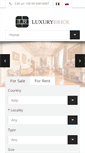 Mobile Screenshot of luxurybrick.com